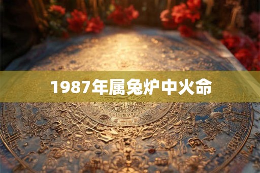 1987年属兔炉中火命