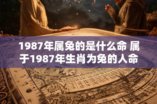 1987年属兔的是什么命 属于1987年生肖为兔的人命运如何