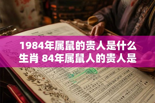 1984年属鼠的贵人是什么生肖 84年属鼠人的贵人是谁