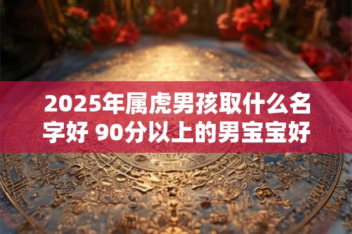 2025年属虎男孩取什么名字好 90分以上的男宝宝好名鉴赏