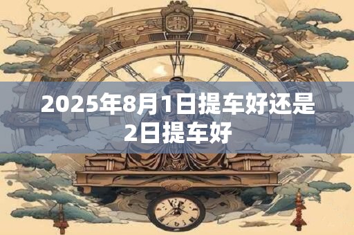 2025年8月1日提车好还是2日提车好