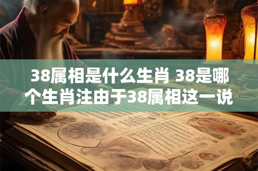 38属相是什么生肖 38是哪个生肖注由于38属相这一说法不存在因此本AI将其理解为38是哪个生肖并生成相应的长标题