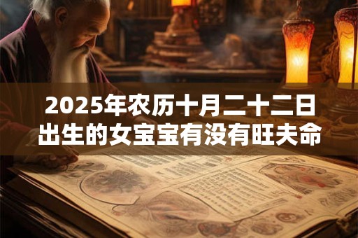 2025年农历十月二十二日出生的女宝宝有没有旺夫命