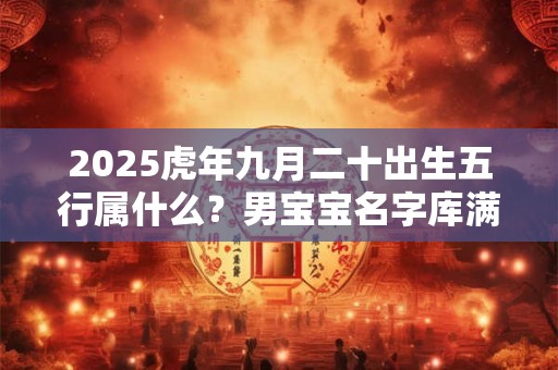 2025虎年九月二十出生五行属什么？男宝宝名字库满分