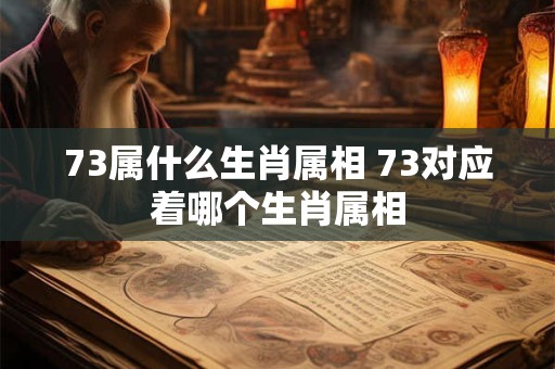 73属什么生肖属相 73对应着哪个生肖属相