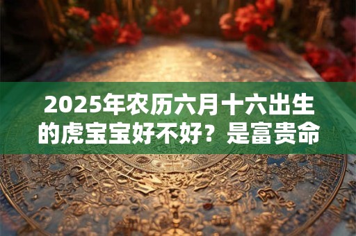 2025年农历六月十六出生的虎宝宝好不好？是富贵命吗？