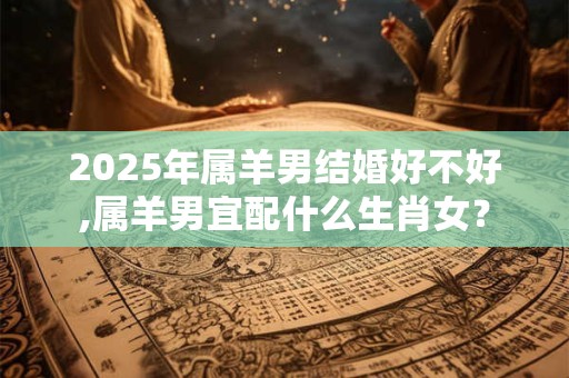 2026年属羊男结婚好不好,属羊男宜配什么生肖女？