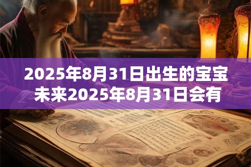2025年8月31日出生的宝宝 未来2025年8月31日会有谁降临人间