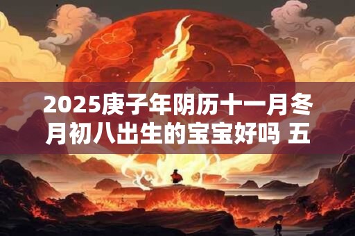 2025庚子年阴历十一月冬月初八出生的宝宝好吗 五行八字查询
