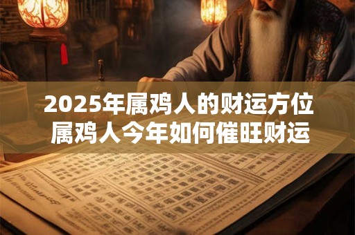 2025年属鸡人的财运方位 属鸡人今年如何催旺财运