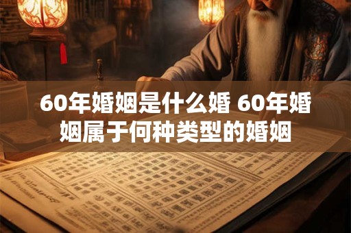 60年婚姻是什么婚 60年婚姻属于何种类型的婚姻 60年婚姻是什么婚 60年婚姻属于何种类型的婚姻