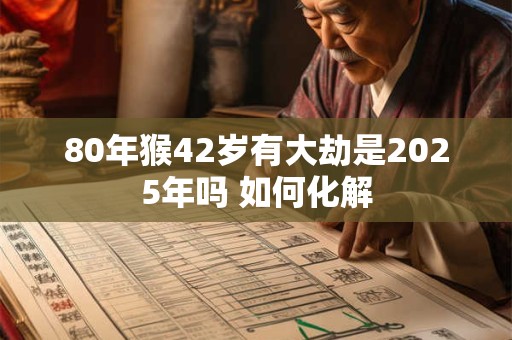80年猴42岁有大劫是2025年吗 如何化解