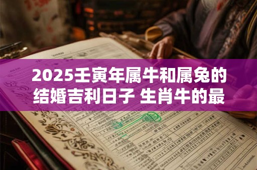 2025壬寅年属牛和属兔的结婚吉利日子 生肖牛的最佳婚配