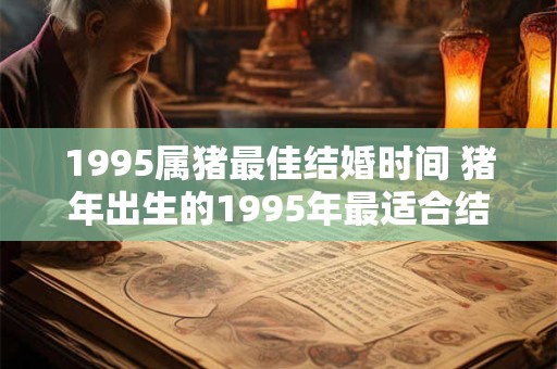 1995属猪最佳结婚时间 猪年出生的1995年最适合结婚的时间