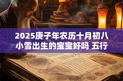 2025庚子年农历十月初八小雪出生的宝宝好吗 五行八字查询