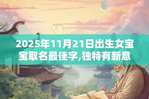 2025年11月21日出生女宝宝取名最佳字,独特有新意的名字 2025年11月21日出生女宝宝取名最佳字,独特有新意的名字