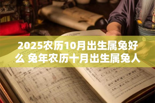 2025农历10月出生属兔好么 兔年农历十月出生属兔人命运