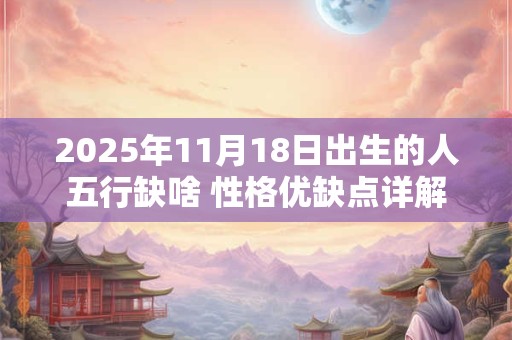 2025年11月18日出生的人五行缺啥 性格优缺点详解
