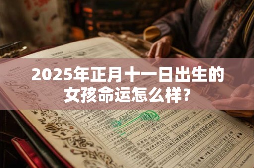 2025年正月十一日出生的女孩命运怎么样? 2025年正月十一日出生的女孩命运怎么样?