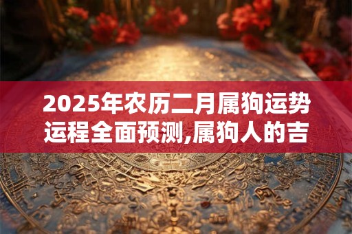 2025年农历二月属狗运势运程全面预测,属狗人的吉利方位是什么？