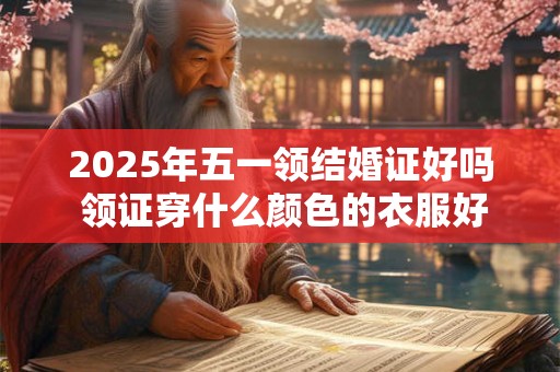 2025年五一领结婚证好吗 领证穿什么颜色的衣服好