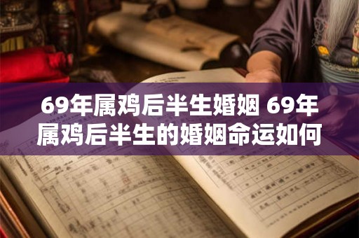 69年属鸡后半生婚姻 69年属鸡后半生的婚姻命运如何