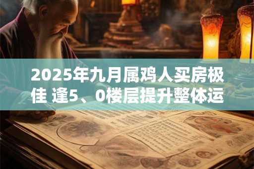 2025年九月属鸡人买房极佳 逢5、0楼层提升整体运势