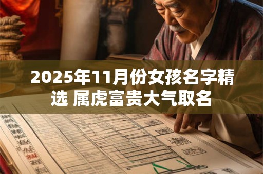 2025年11月份女孩名字精选 属虎富贵大气取名
