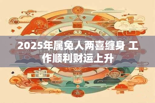2025年属兔人两喜缠身 工作顺利财运上升