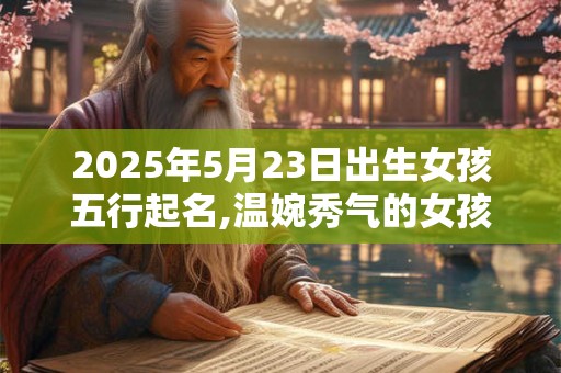 2025年5月23日出生女孩五行起名,温婉秀气的女孩名字