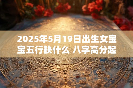 2025年5月19日出生女宝宝五行缺什么 八字高分起名字