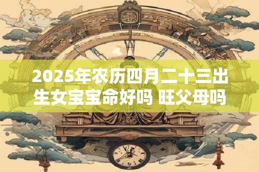 2025年农历四月二十三出生女宝宝命好吗 旺父母吗