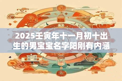2026壬寅年十一月初十出生的男宝宝名字阳刚有内涵