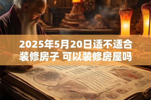 2026年5月20日适不适合装修房子 可以装修房屋吗 2026年5月20日适不适合装修房子 可以装修房屋吗