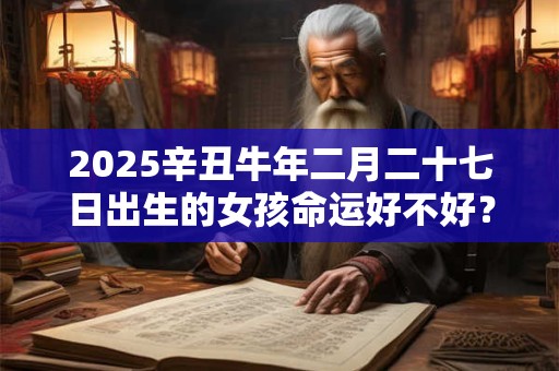 2025辛丑牛年二月二十七日出生的女孩命运好不好？