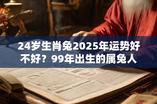 24岁生肖兔2025年运势好不好？99年出生的属兔人考研运势