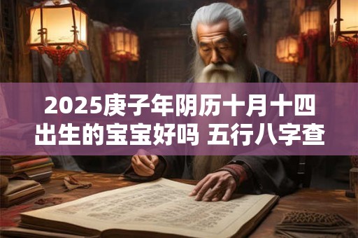 2025庚子年阴历十月十四出生的宝宝好吗 五行八字查询