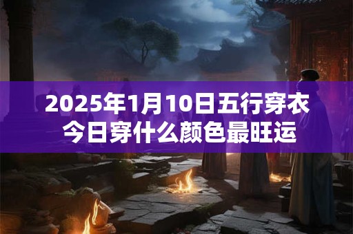 2025年1月10日五行穿衣 今日穿什么颜色最旺运 2025年1月10日五行穿衣 今日穿什么颜色最旺运