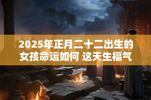 2025年正月二十二出生的女孩命运如何 这天生福气旺盛