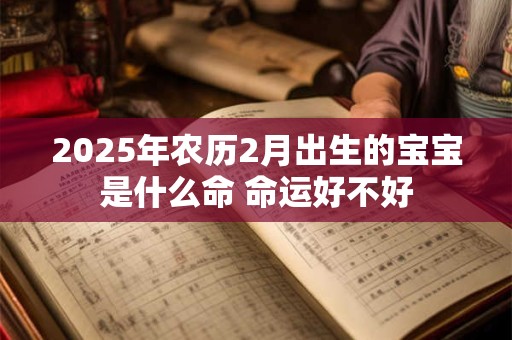 2026年农历2月出生的宝宝是什么命 命运好不好