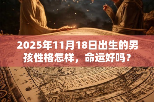 2025年11月18日出生的男孩性格怎样，命运好吗？