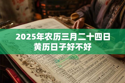 2025年农历三月二十四日黄历日子好不好