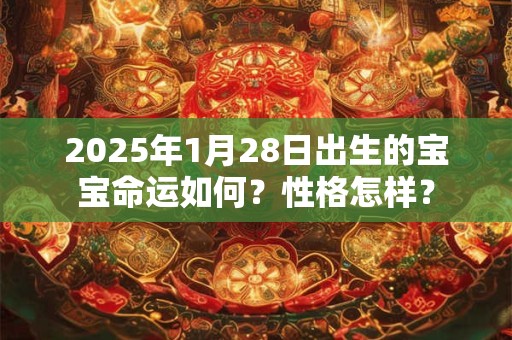 2025年1月28日出生的宝宝命运如何？性格怎样？