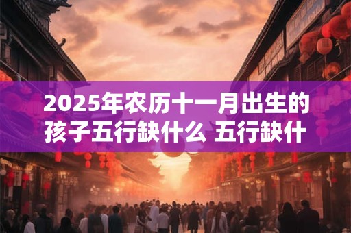 2025年农历十一月出生的孩子五行缺什么 五行缺什么