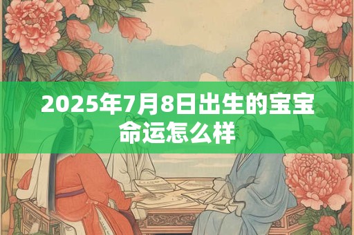 2025年7月8日出生的宝宝命运怎么样