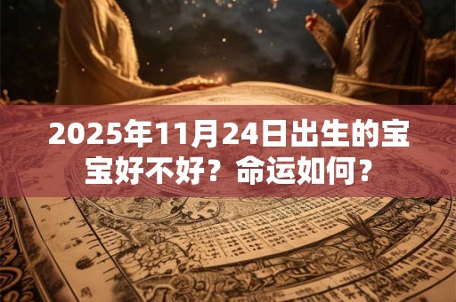 2025年11月24日出生的宝宝好不好？命运如何？