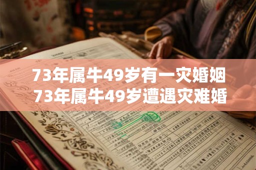 73年属牛49岁有一灾婚姻 73年属牛49岁遭遇灾难婚姻