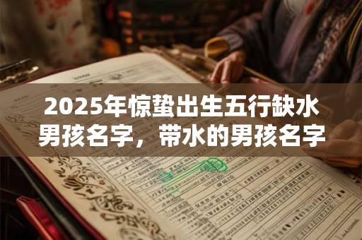 2025年惊蛰出生五行缺水男孩名字,带水的男孩名字 2025年惊蛰出生五行缺水男孩名字,带水的男孩名字