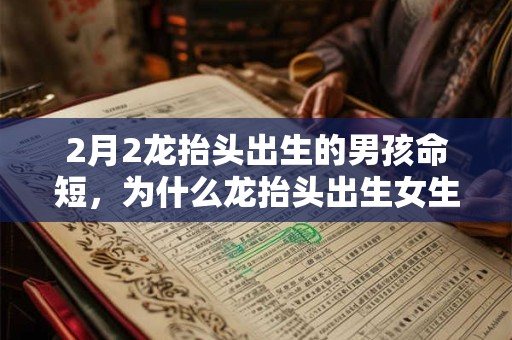 2月2龙抬头出生的男孩命短，为什么龙抬头出生女生很少？