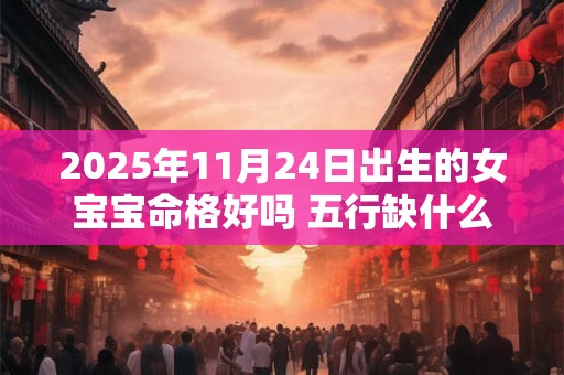 2025年11月24日出生的女宝宝命格好吗 五行缺什么